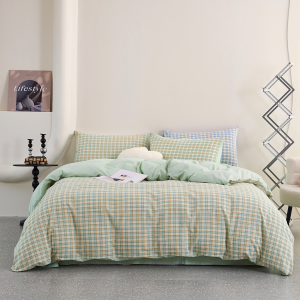 Washed Cotton Sleep Well Bedding Set